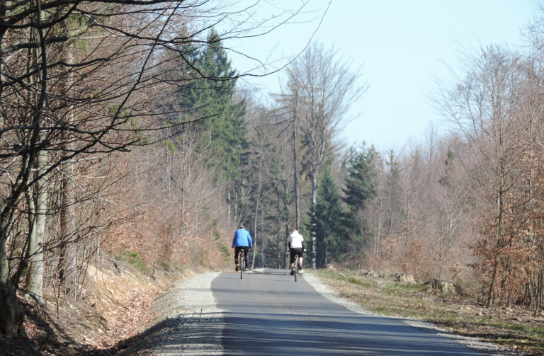 cyklostezka sv. Zdislavy; duben 2017